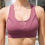 Gathered Breathable High strength Fitness Bra