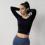 Trendy Slim Fit Quick Drying Fitness Yoga Top