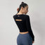 Trendy Slim Fit Quick Drying Fitness Yoga Top