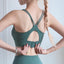 Adjustable Shoulder Strap Yoga Bra