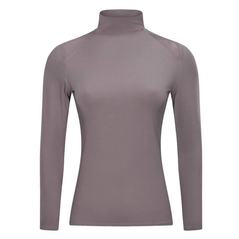 Skin Friendly Nude Fitness Top Stretch Slim Fit Long Sleeve