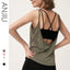 U-shaped Open Back Sports Top