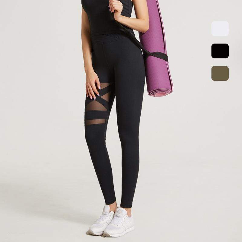 High Waist Solid Color Quick drying Yoga Legging