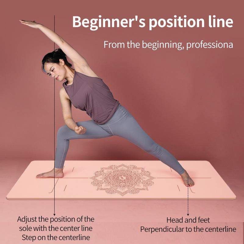 Thickened Widened Lengthened Antiskid Yoga Mat Beginners