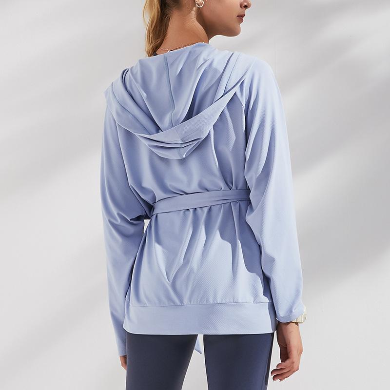 Outdoor Loose Knitted Leisure Yoga Coat