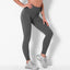 Classic Solid-color High-waisted Exercise Fitness Legging