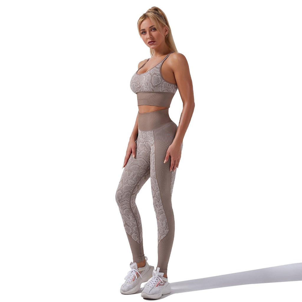 High Waist Leisure Sports Fitness Suit