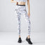 High Waist Printed Leisure Fitness Yoga Legging