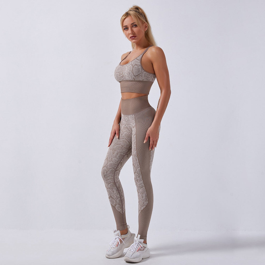 High Waist Leisure Sports Fitness Suit