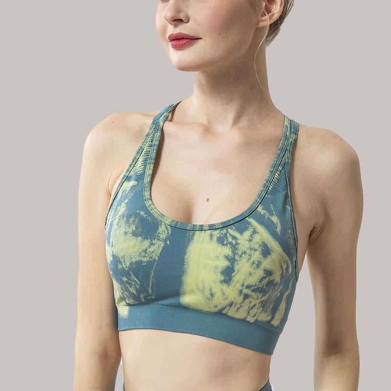 Sexy Yoga Beauty Back Print Bras