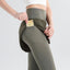 High Waist Quick-drying Fake Two-piece Yoga Pants