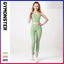 High Waist Tight Pure Color Yoga Suit