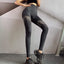 High Waist Mesh Knit Leggings