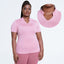 Large Size Sports Blouse T-shirt Pink