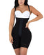 Women Bodysuit Shorts Covered Back and Perineal Zipper