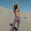 Pre sale One piece Tight Pure Colour Yoga Suit