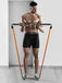 Calliven Pilates Bar Kit Resistance Band Portable Home Gym Workout Package Foot Loop Total Body