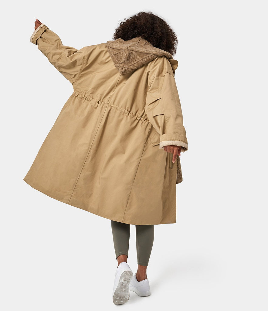 Multi Layered Parka Coat